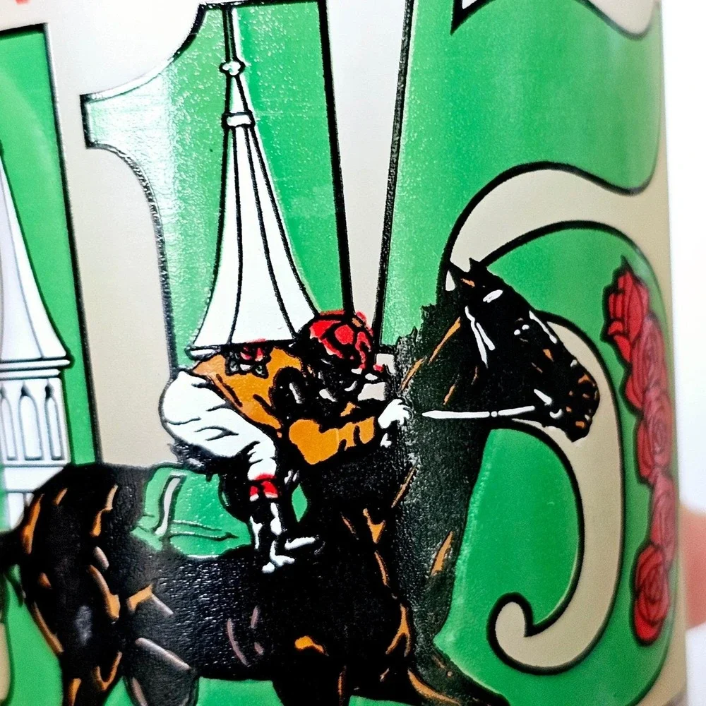 1989 Kentucky Derby 115 Mint Julep Glasses Set of 3 Churchill Downs Horse Racing